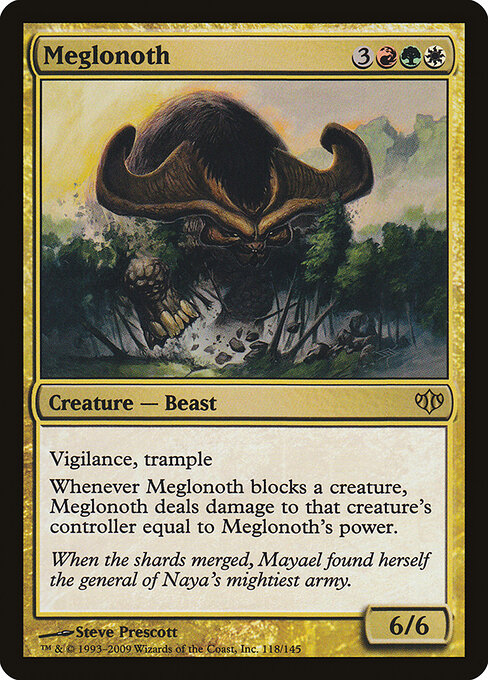 Meglonoth - Conflux Magic card