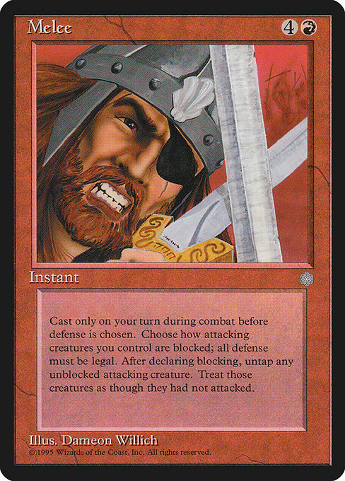 Melee - Ice Age Magic card