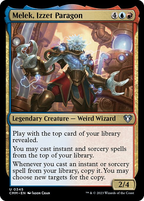 Melek, Izzet Paragon - Commander Masters Magic card