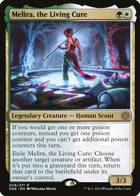 Melira, the Living Cure - Phyrexia: All Will Be One Magic card