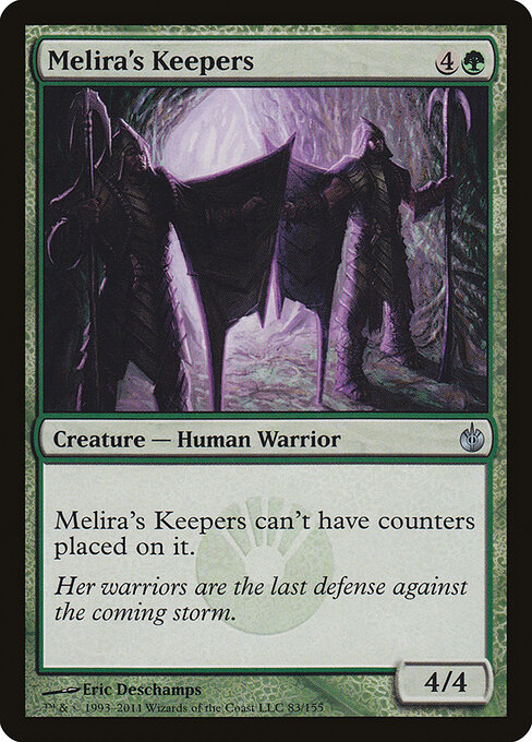 Melira's Keepers - Mirrodin Besieged Magic card