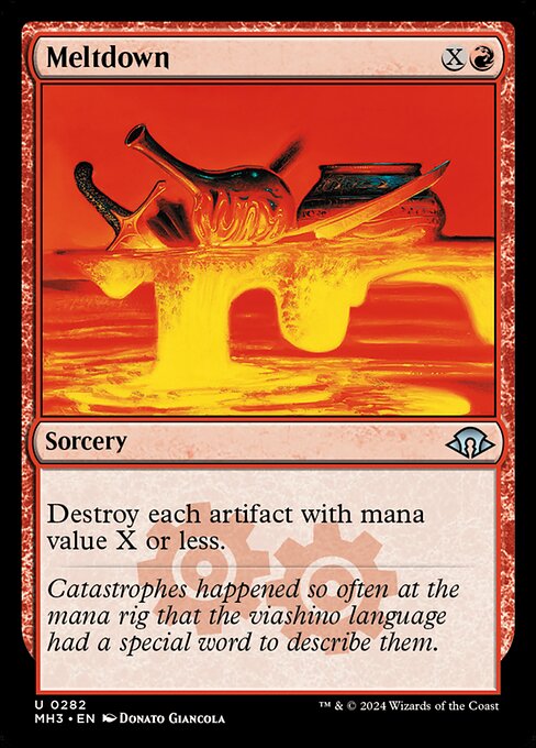 Meltdown - Modern Horizons 3 Magic card