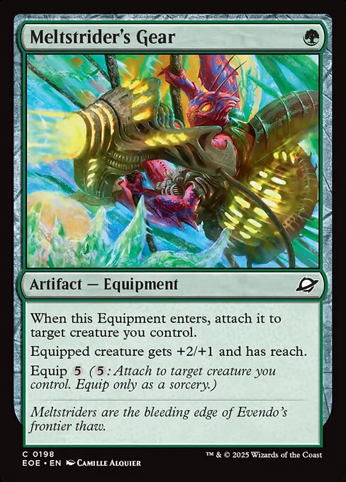 Meltstrider's Gear - Edge of Eternities Magic card