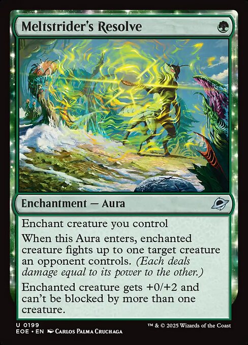 Meltstrider's Resolve - Edge of Eternities Magic card