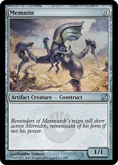 Memnite - Duel Decks: Mirrodin Pure vs. New Phyrexia Magic card