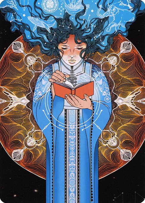 Memory Lapse // Memory Lapse - Strixhaven Art Series MTG card scan