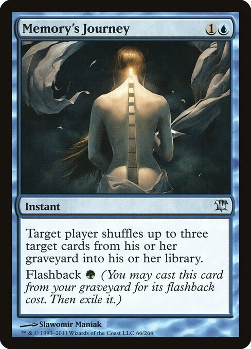 Memory's Journey - Innistrad Magic card