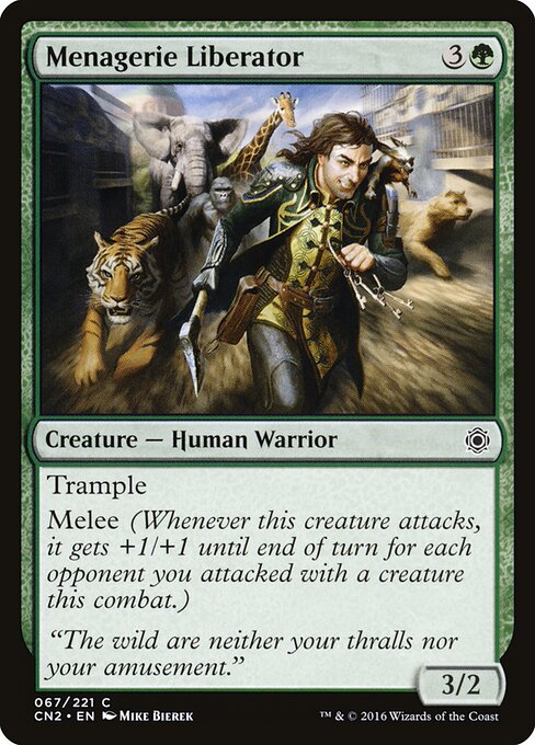 Menagerie Liberator - Conspiracy: Take the Crown Magic card