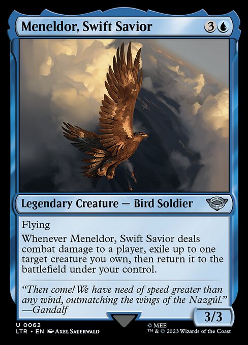 Meneldor, Swift Savior - The Lord of the Rings: Tales of Middle-earth Magic card