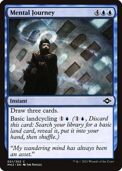 Mental Journey - Modern Horizons 2 Magic card