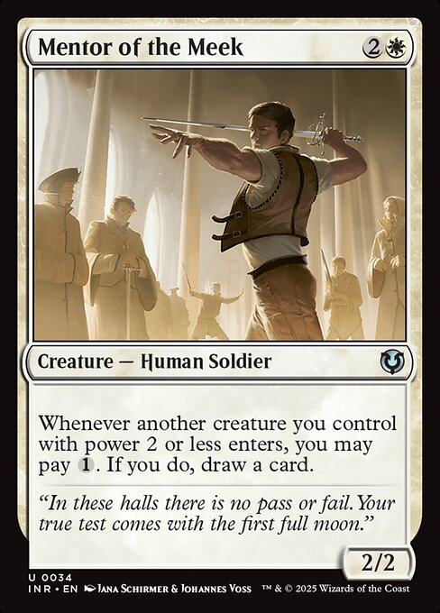 Mentor of the Meek - Innistrad Remastered Magic card