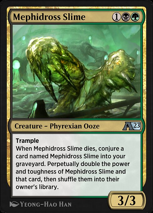 Mephidross Slime - Alchemy: Phyrexia Magic card