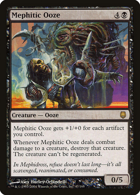 Mephitic Ooze - Darksteel Magic card