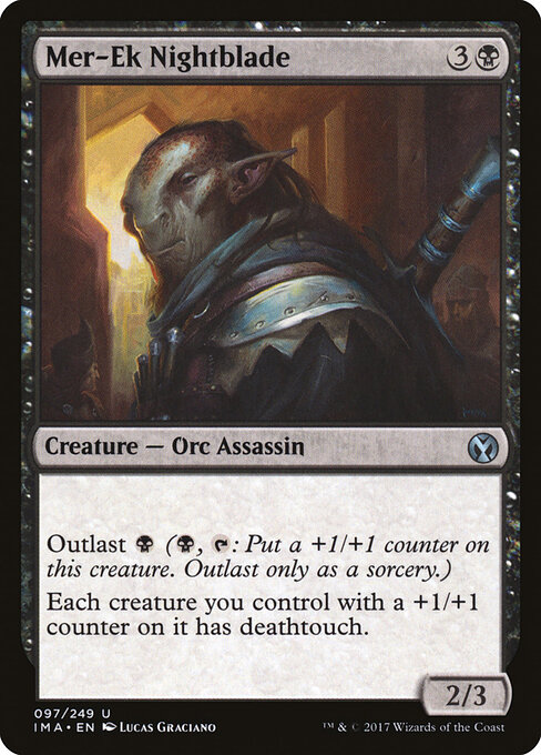 Mer-Ek Nightblade - Iconic Masters Magic card