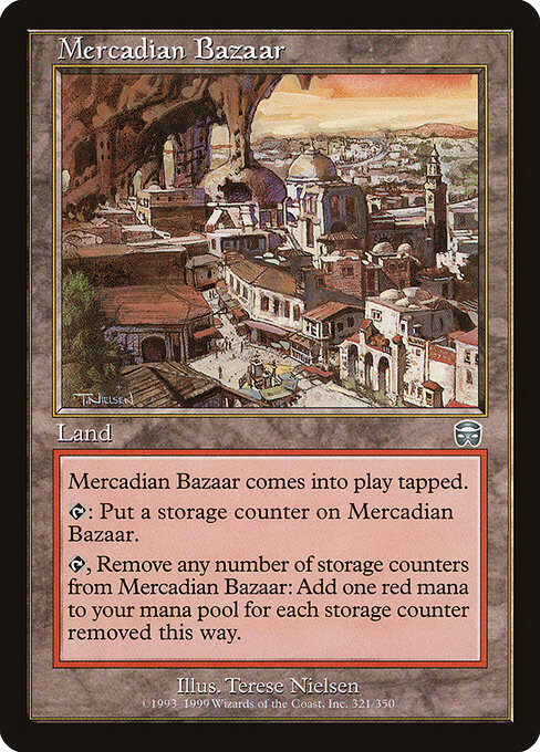 Mercadian Bazaar - Mercadian Masques Magic card