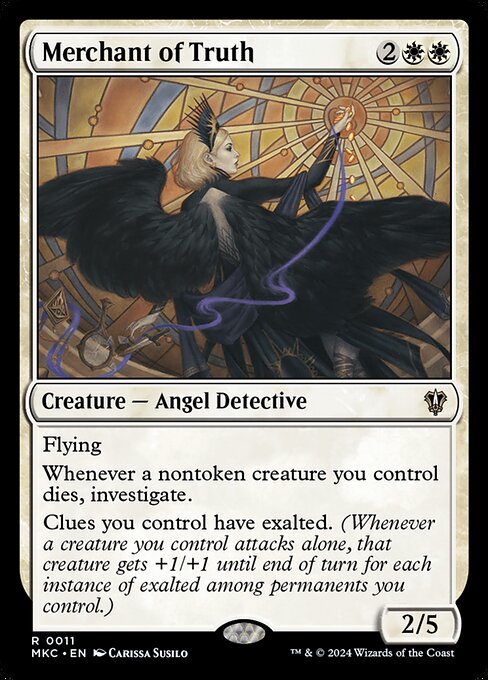 Merchant of Truth - Murders at Karlov Manor Commander Magic card