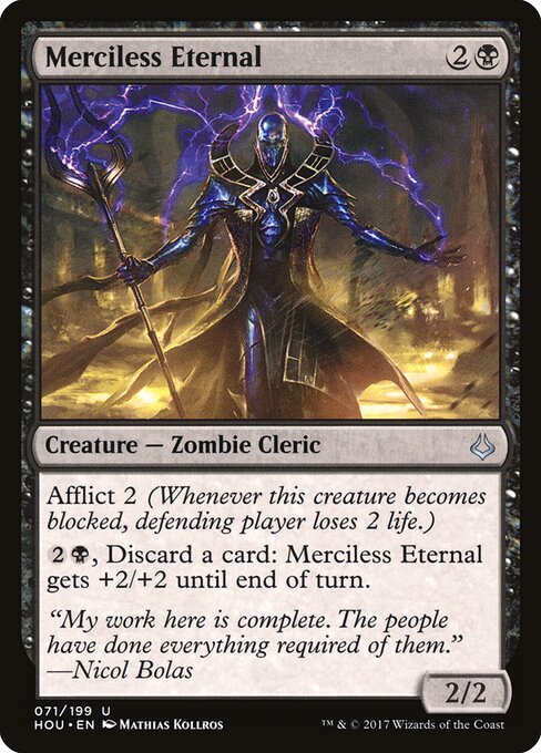 Merciless Eternal - Hour of Devastation Magic card