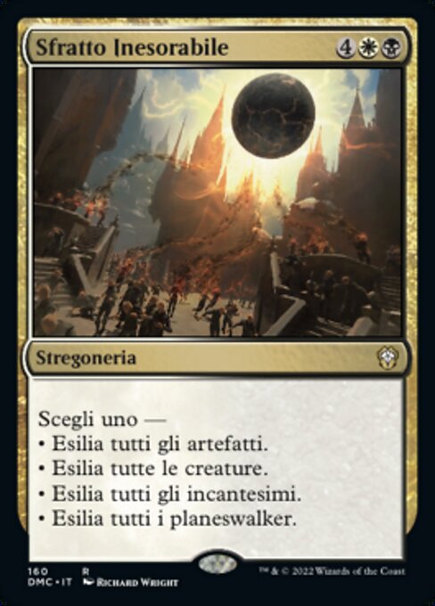 Expulsion impitoyable (Merciless Eviction) - Dominaria United Commander (#160) - Illustrated by Richard Wright - Magic: The Gathering Card