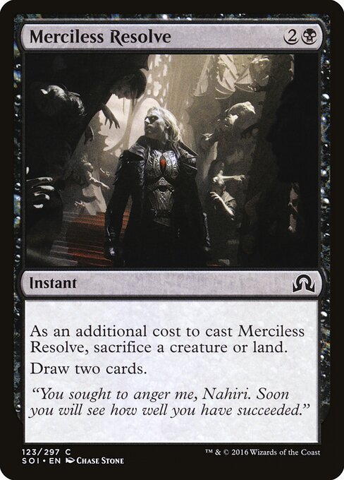 Merciless Resolve - Shadows over Innistrad Magic card