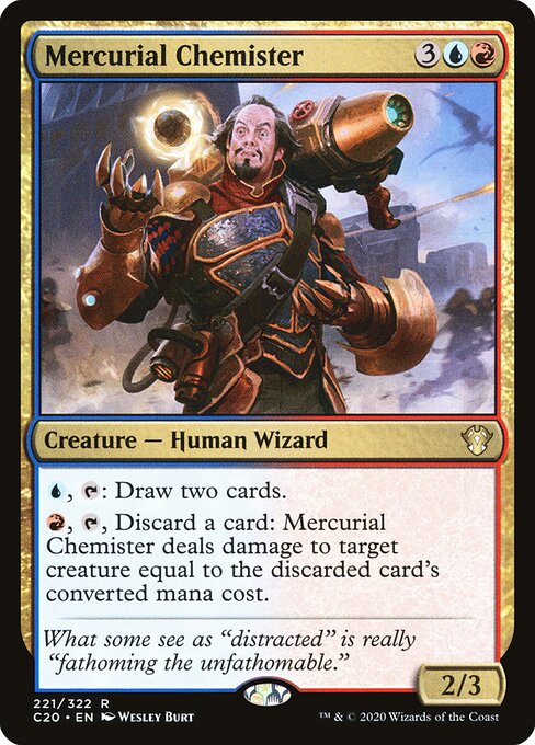 Mercurial Chemister - Commander 2020 Magic card