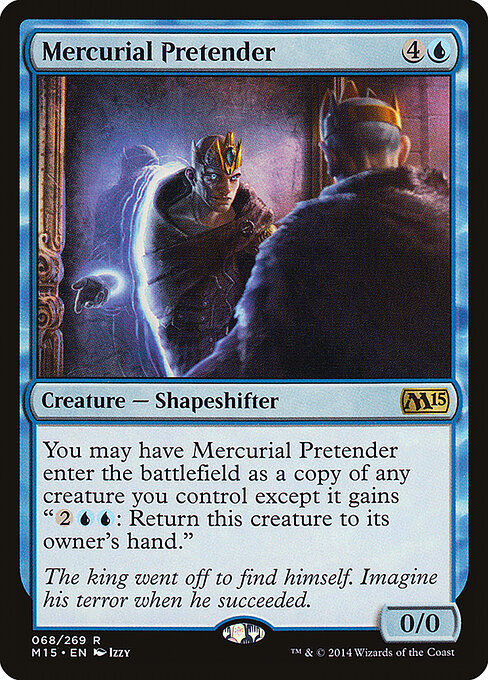 Mercurial Pretender - Magic 2015 Magic card