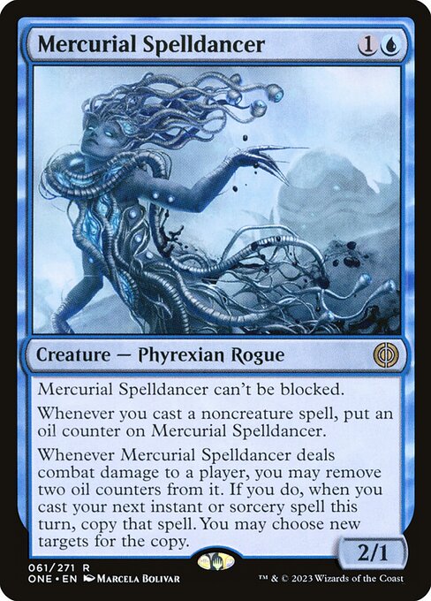 Mercurial Spelldancer - Phyrexia: All Will Be One Magic card