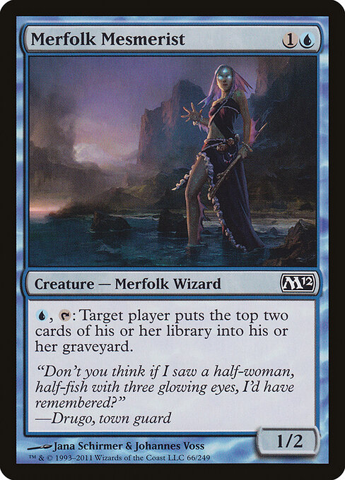 Merfolk Mesmerist - Magic 2012 Magic card