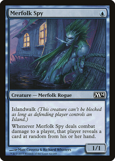 Merfolk Spy - Magic 2014 Magic card