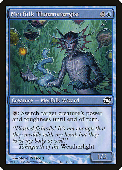 Merfolk Thaumaturgist - Planar Chaos Magic card