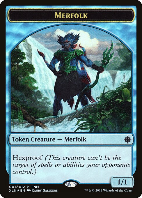 Merfolk // Treasure art by Randy Gallegos & Jason Felix