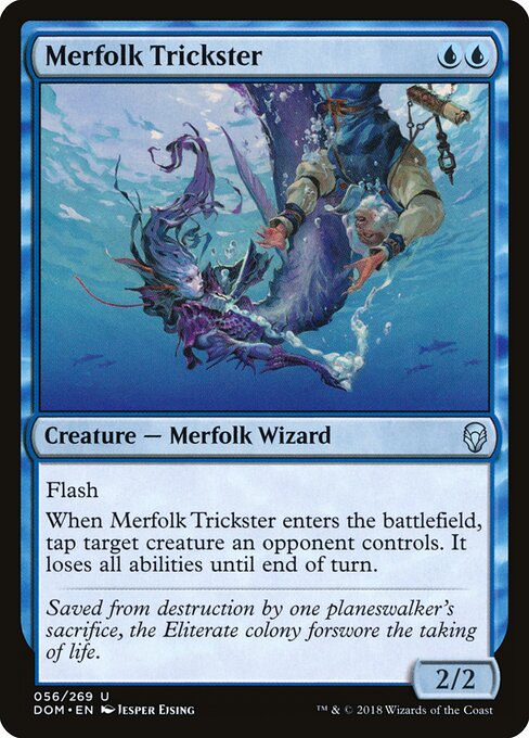 Merfolk Trickster - Dominaria Magic card