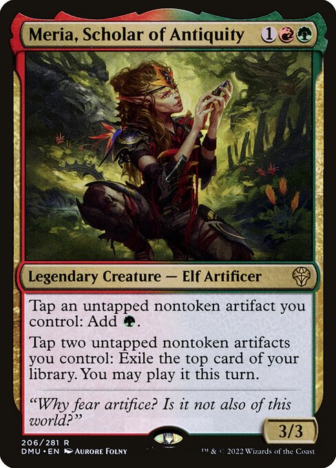 Meria, Scholar of Antiquity - Dominaria United Magic card
