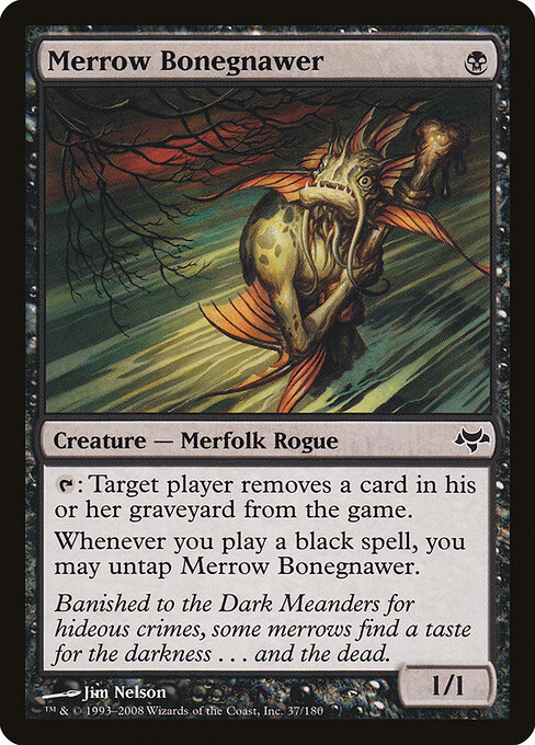 Merrow Bonegnawer - Eventide Magic card