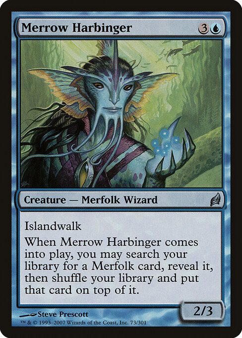 Merrow Harbinger - Lorwyn Magic card