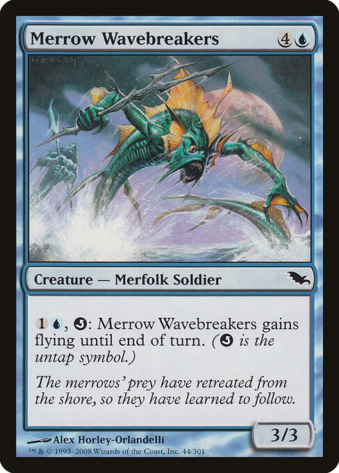 Merrow Wavebreakers - Shadowmoor Magic card