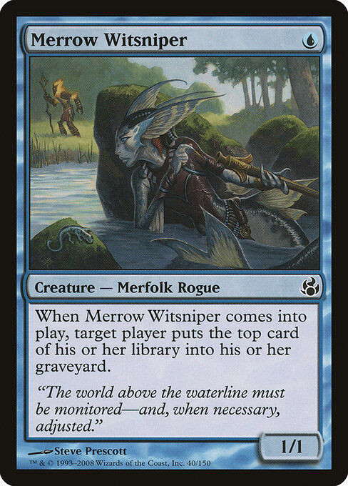 Merrow Witsniper - Morningtide Magic card