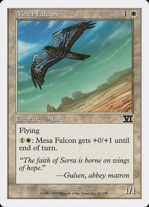 Mesa Falcon - Classic Sixth Edition Magic card