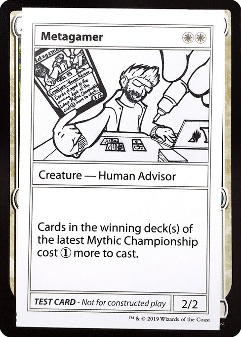 Metagamer - Mystery Booster Playtest Cards 2019 (#8) - Illustrated by Francisco Martin - Magic: The Gathering Card