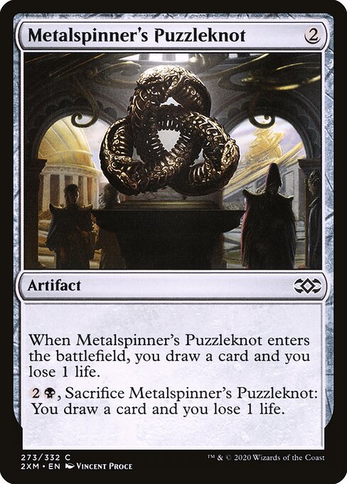 Metalspinner's Puzzleknot - Double Masters Magic card