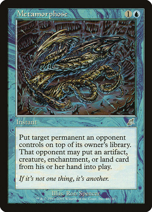 Metamorphose - Scourge Magic card