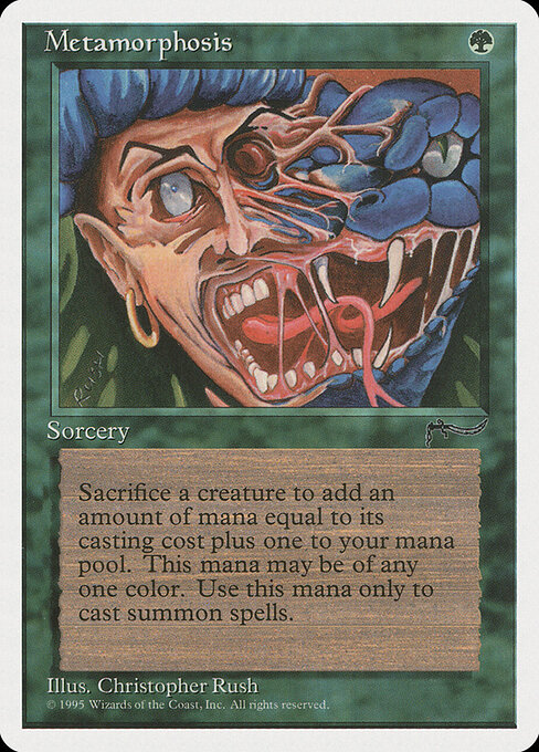 Metamorphosis - Chronicles Magic card
