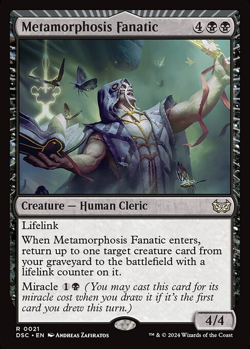 Metamorphosis Fanatic - Duskmourn: House of Horror Commander Magic card
