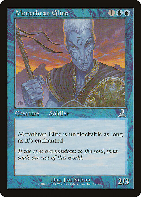 Metathran Elite - Urza's Destiny (#38) - Illustrated by Jim Nelson - Magic: The Gathering Card