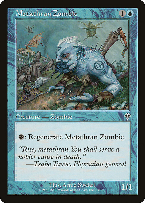 Metathran Zombie - Invasion Magic card