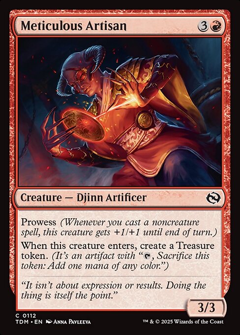 Meticulous Artisan - Tarkir: Dragonstorm Magic card