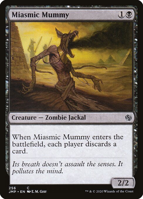 Miasmic Mummy - Jumpstart Magic card