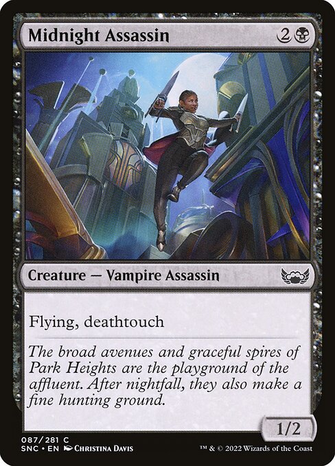 Midnight Assassin - Streets of New Capenna Magic card