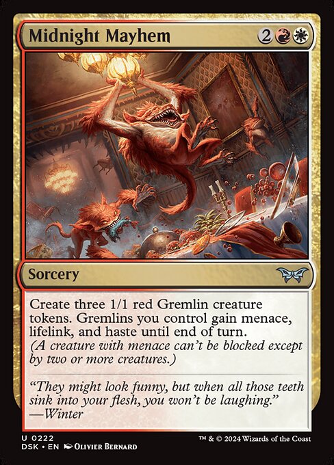 Midnight Mayhem - Duskmourn: House of Horror Magic card