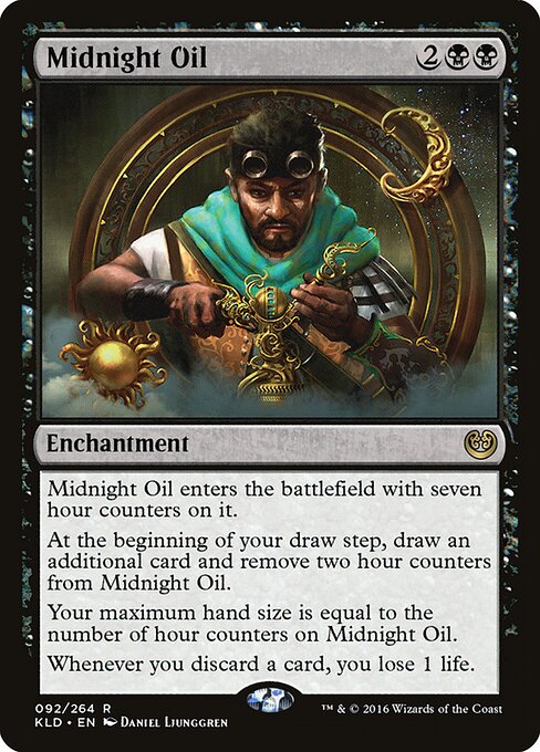 Midnight Oil - Kaladesh Magic card