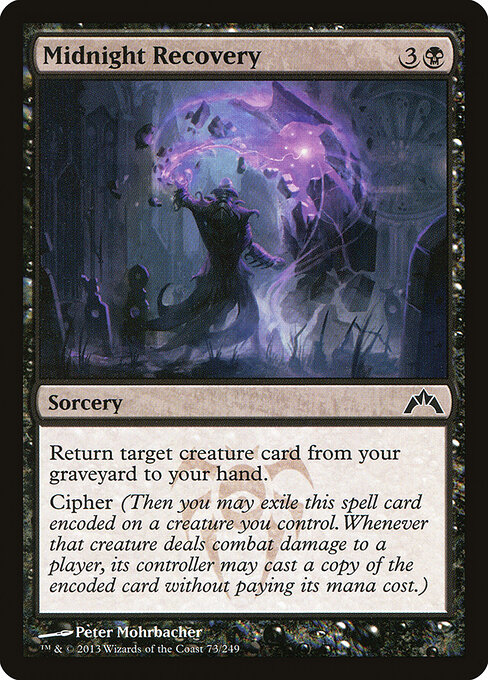 Midnight Recovery - Gatecrash Magic card